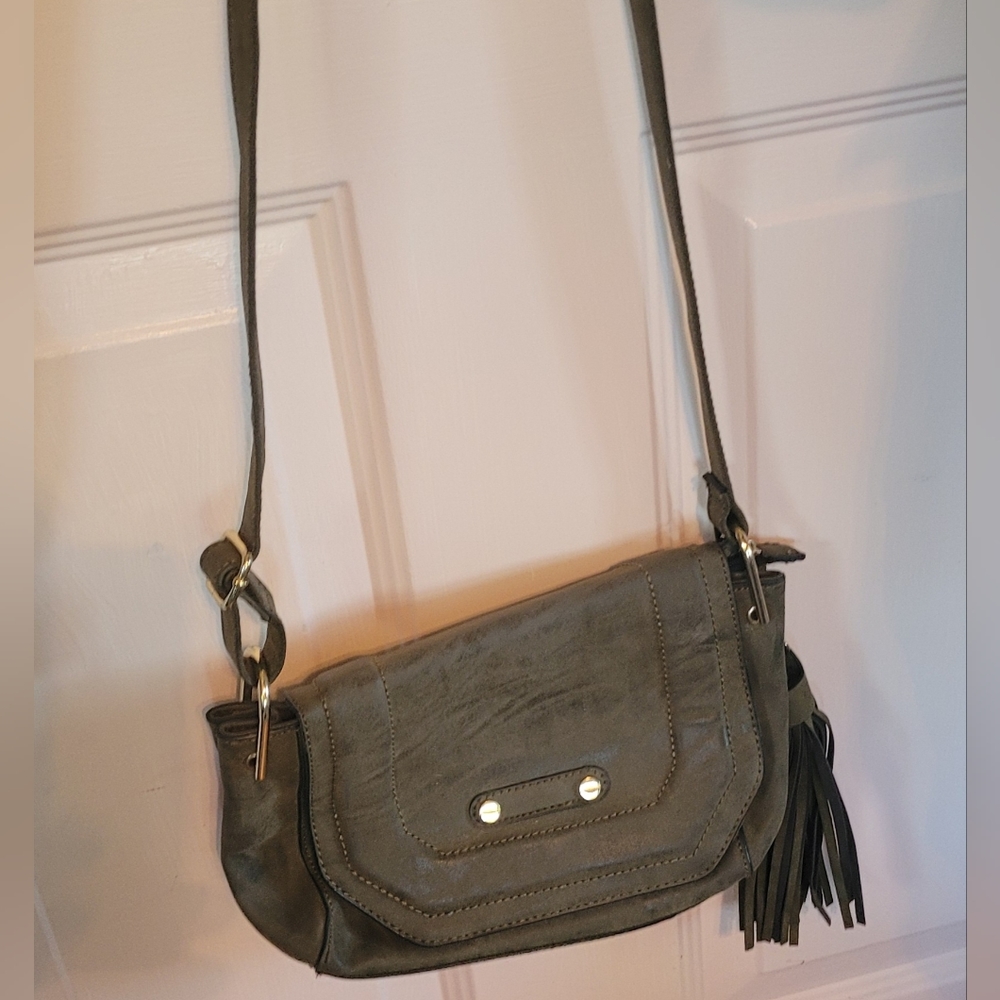 Genuine leather cute fall bag!